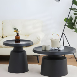 Metal Table Set - 2 Pcs